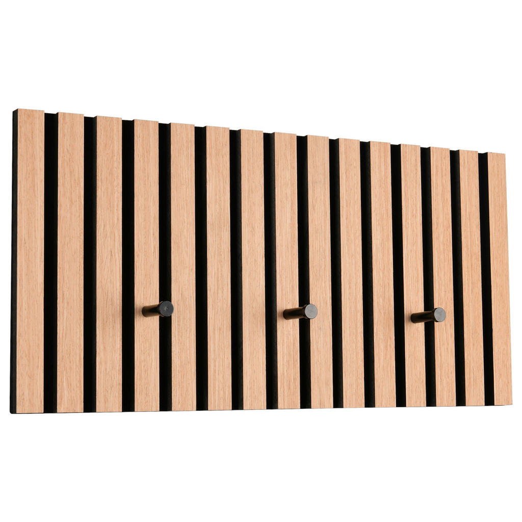 Xora ŠATNÍ PANEL, černá, dub artisan, 60/30/7 cm