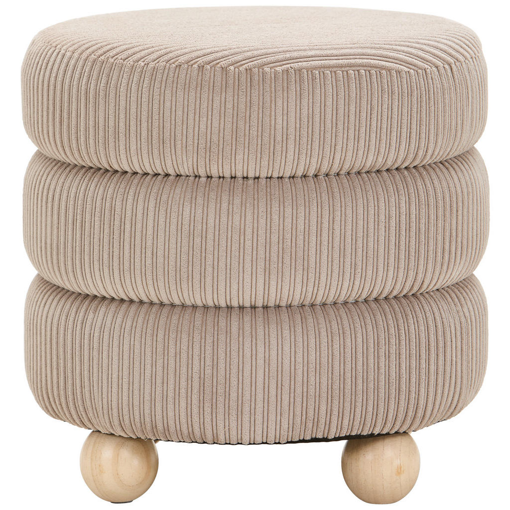 Xora TABURET, dřevo, textil, 42/41/42 cm 1