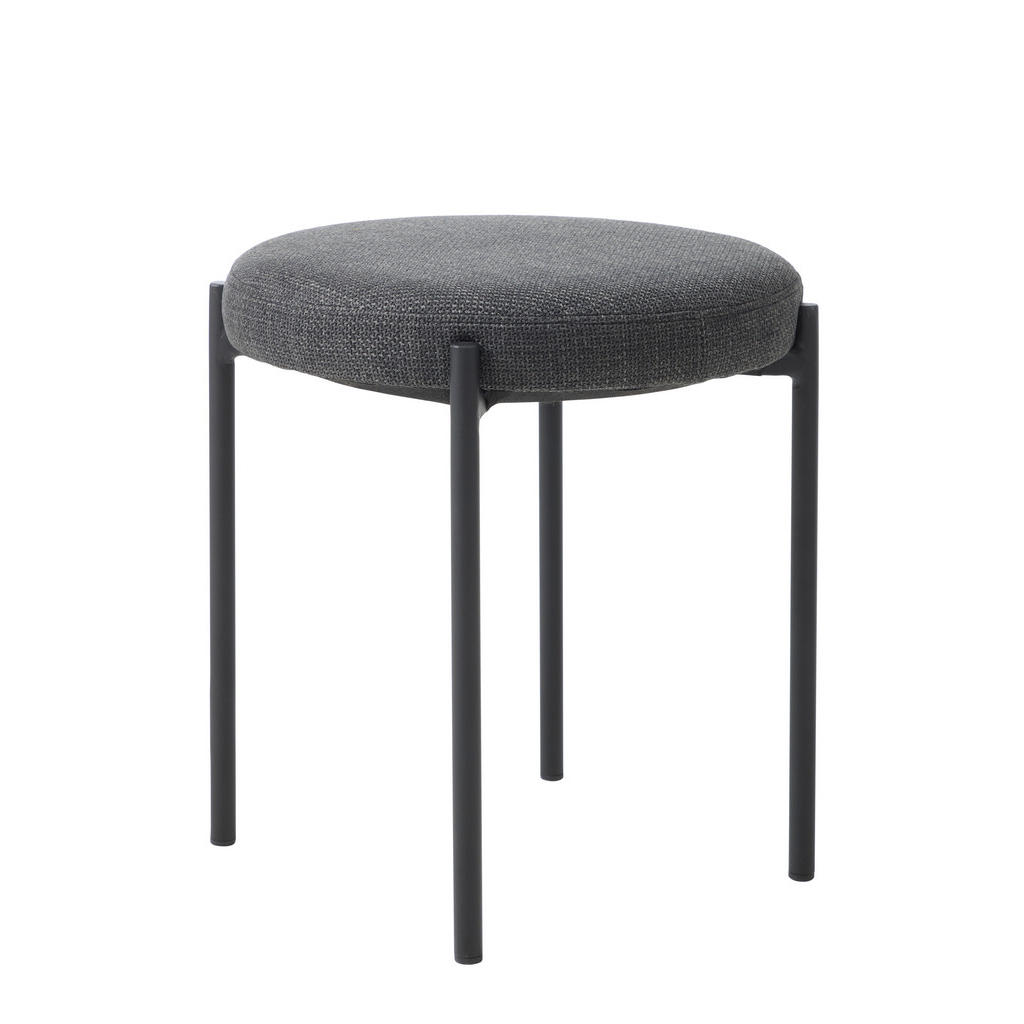 Xora TABURET, textil, 43,5/48/43,5 cm