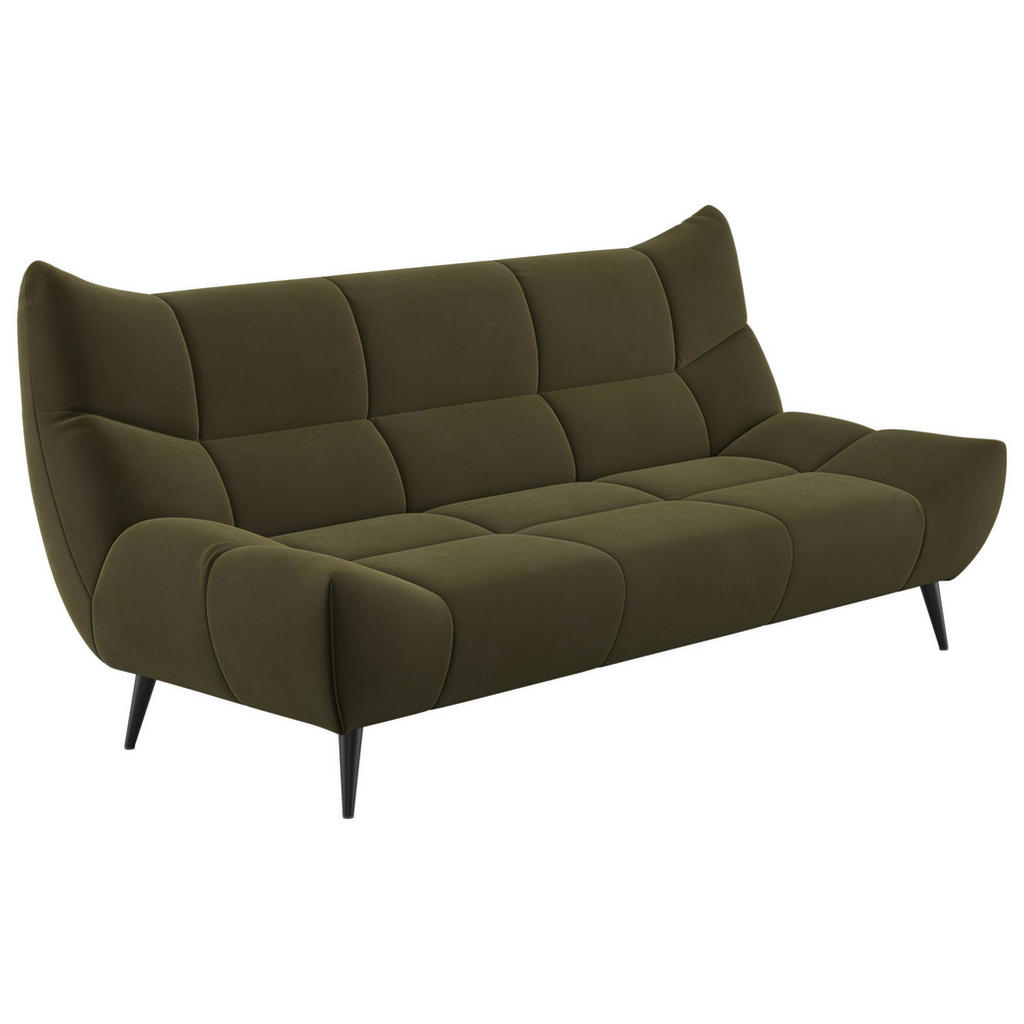 Xora TŘÍMÍSTNÁ POHOVKA, textil, olivově zelená