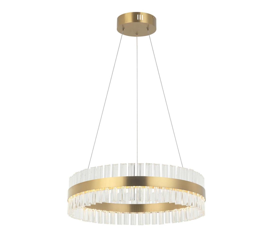 Zam 22039 - LED Stmívatelný lustr na lanku LED/56W/230V zlatá 22039