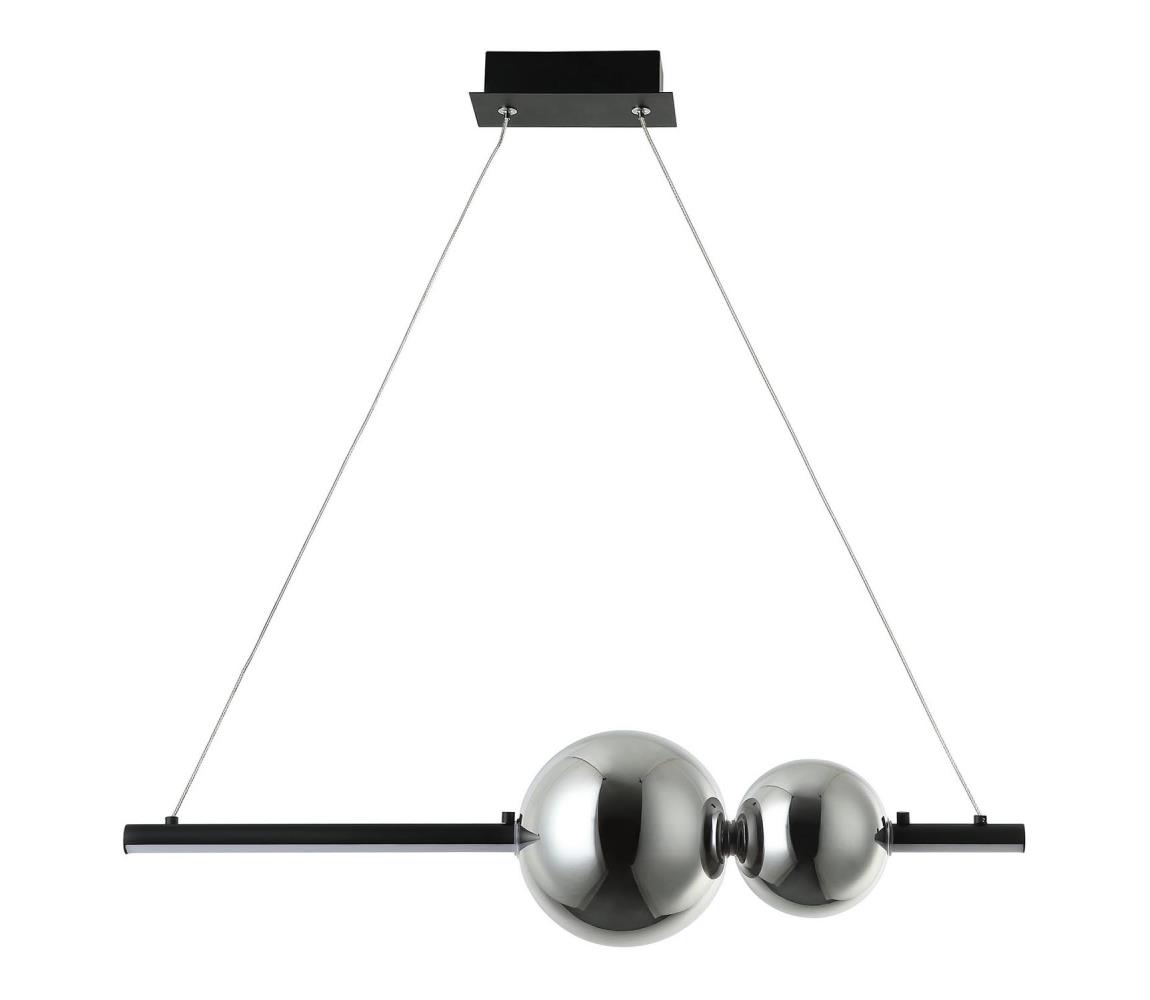 Zam 22109 - LED Stmívatelný lustr na lanku LED/11W/230V černá 22109