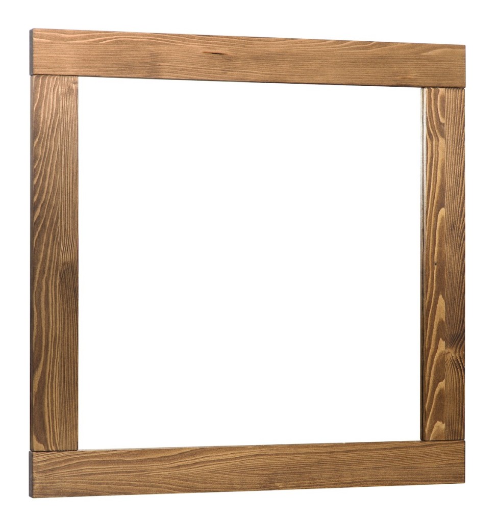 Zrcadlo Naturel Country 80x80 cm palisandr COUNTRYZRC80PA COUNTRYZRC80PA
