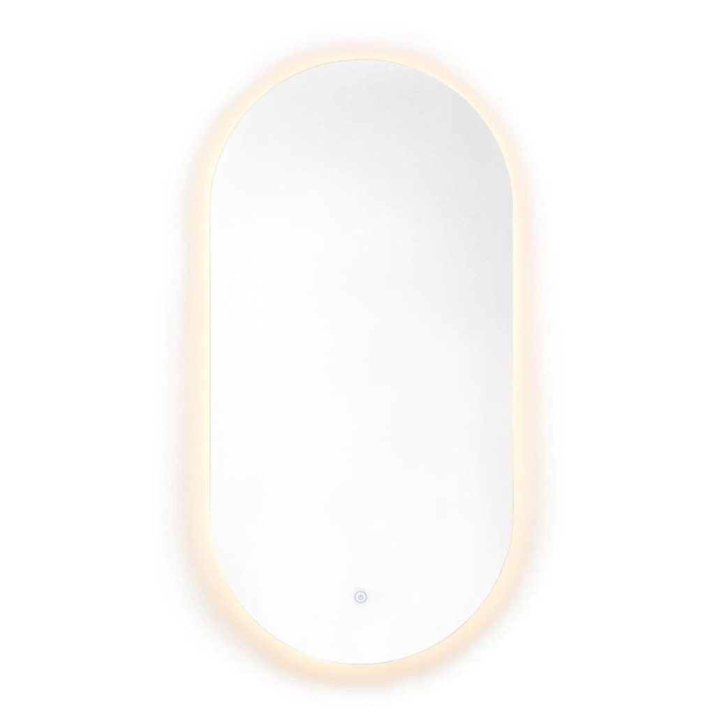 Zrcadlo s LED osvětlením, vyhřívanou fólií a senzorem Naturel Project 40x80 cm ZPROV8040LED ZPROV8040LED