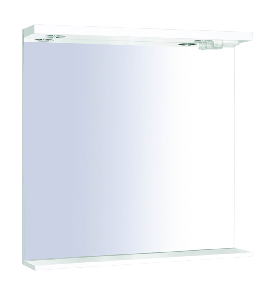 Zrcadlo s osvětlením Keramia Pro 70x80 cm bílá PROZRCK70IP PROZRCK70IP