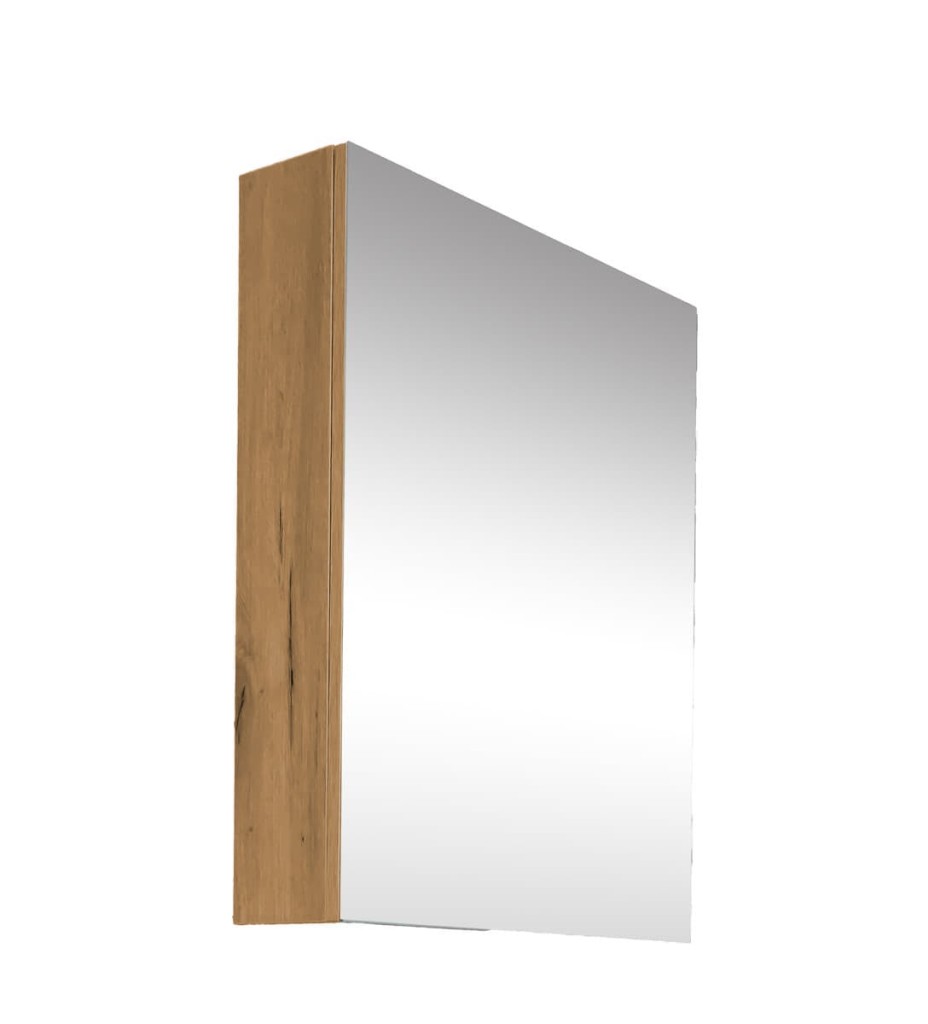 Zrcadlová skříňka SAT B-Way 60x75 cm lamino dub BWAY60CABOAK BWAY60CABOAK