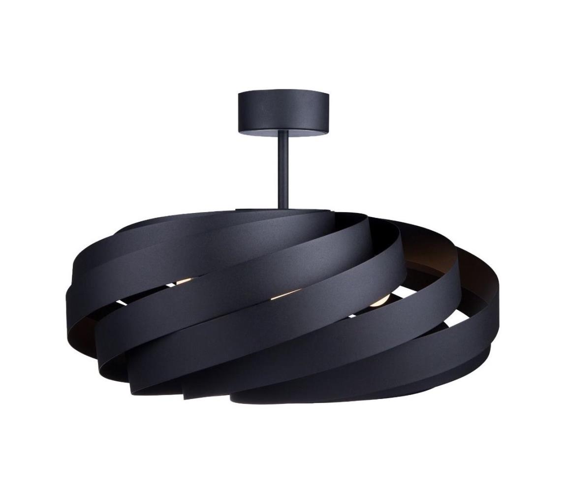 Zuma Line 1131 - Lustr na tyči VENTO 4xE27/40W/230V černá 1131