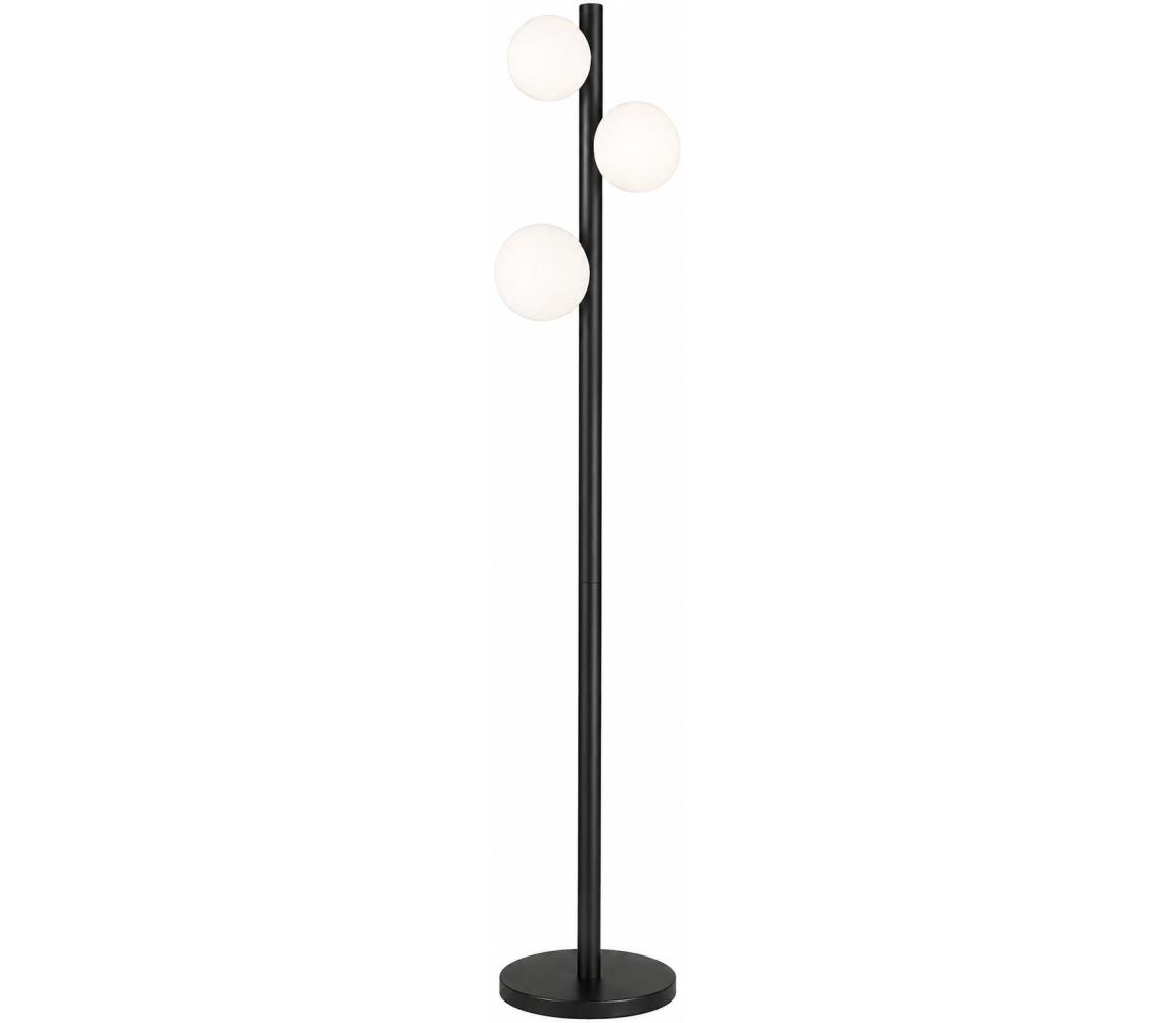 Zuma Line F0574-03N-P7AA - Stojací lampa FORES 3xG9/33W/230V černá F0574-03N-P7AA