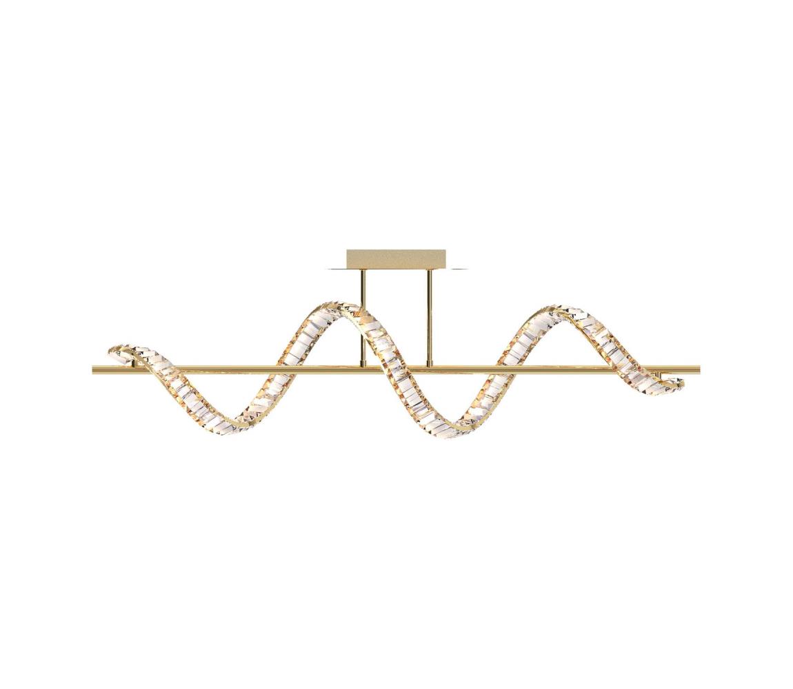 Zuma Line MX3170-1-3GT - LED Lustr na tyči ATHESA LED/24,5W/230V 2700-6000K + DO MX3170-1-3GT