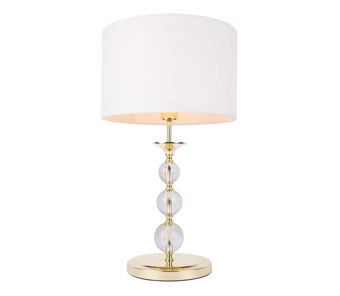 Zuma Line RLT93163-1GW - Stolní lampa REA 1xE27/60W/230V bílá RLT93163-1GW