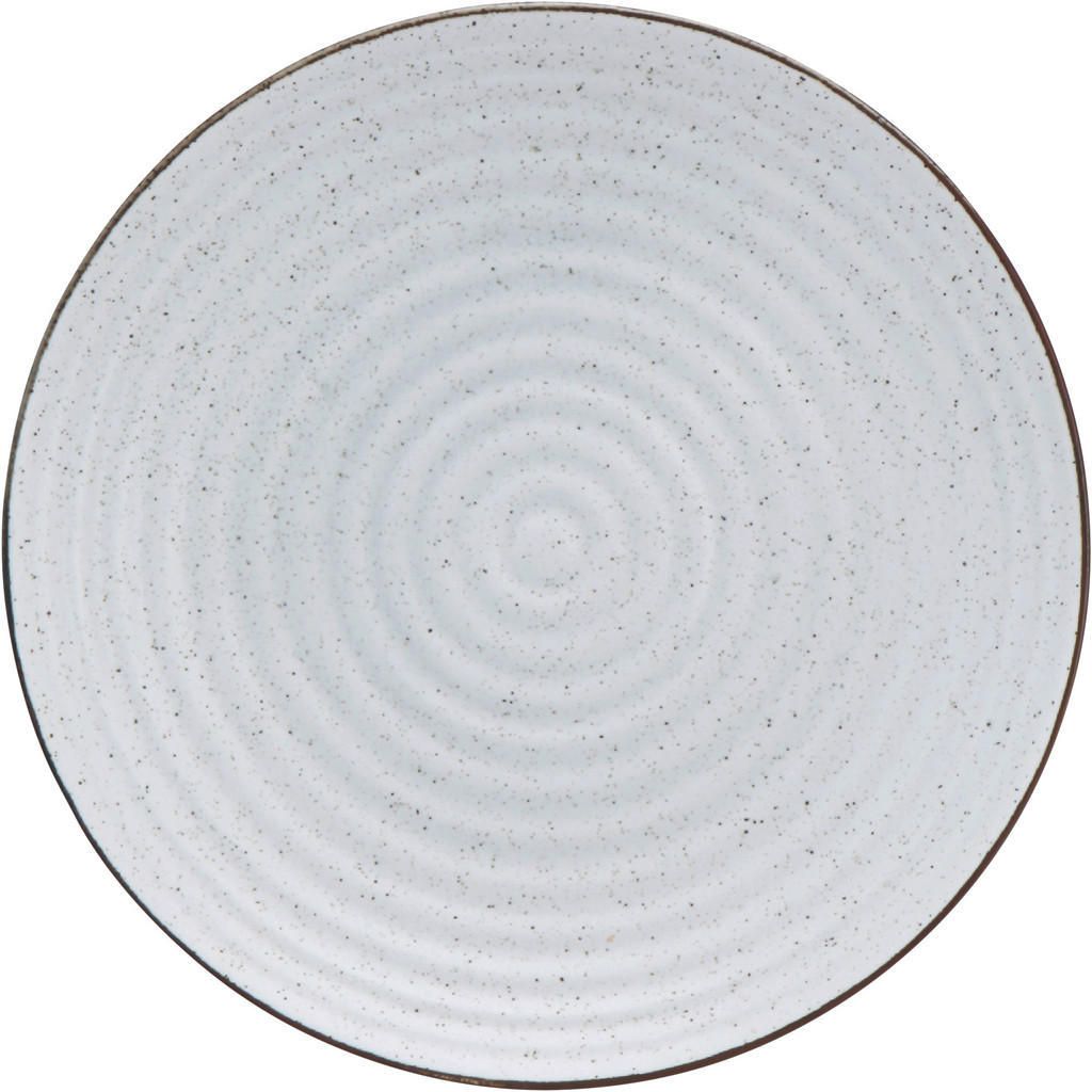 Ambia Home MĚLKÝ TALÍŘ porcelán keramika 27 cm 1