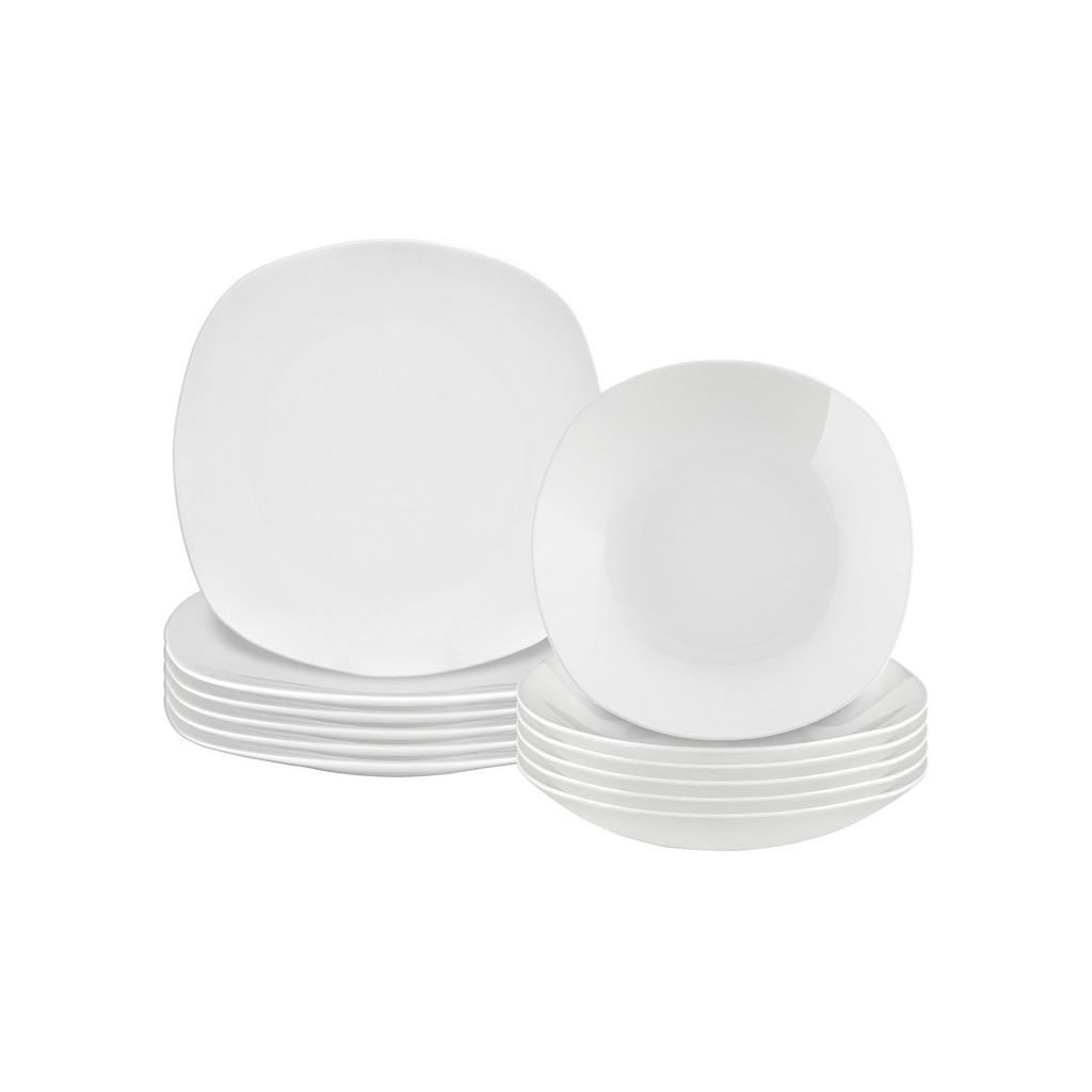 Boxxx JÍDELNÍ SOUPRAVA, 12dílné, porcelán