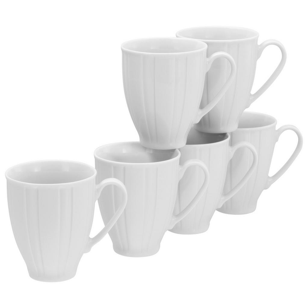 Creatable SADA HRNKŮ NA KÁVU porcelán keramika 6dílné