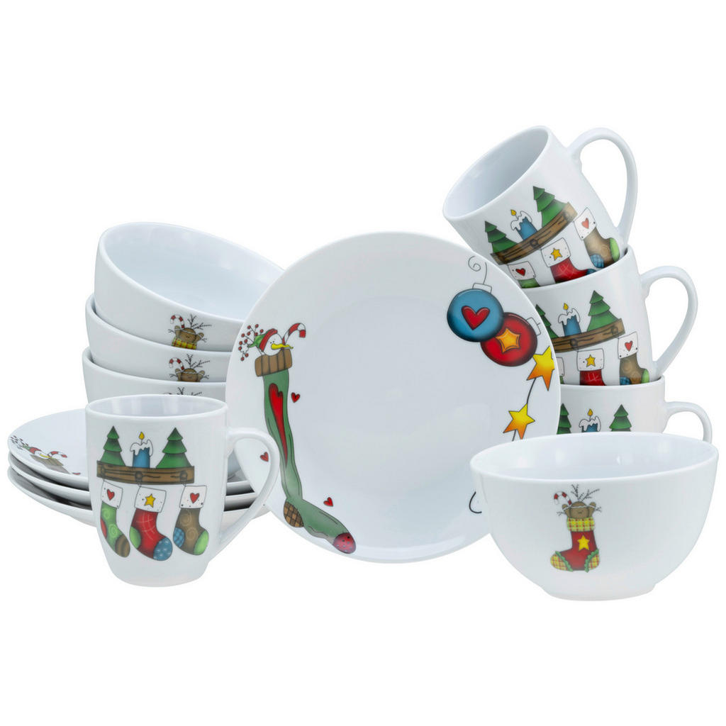 Creatable SNÍDAŇOVÁ SOUPRAVA, porcelán 1