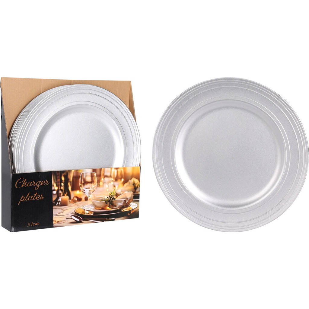 MĚLKÝ TALÍŘ, plast, 33 cm 1