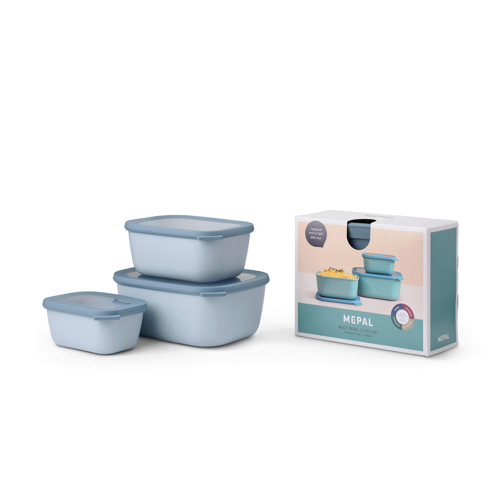 Mepal SADA DÓZ NA POTRAVINY 3dílné 2