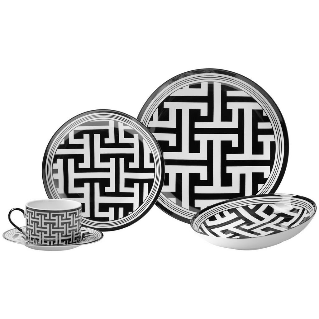 Novel KOMBINOVANÁ SOUPRAVA 20dílné, porcelán (new bone china) keramika 1