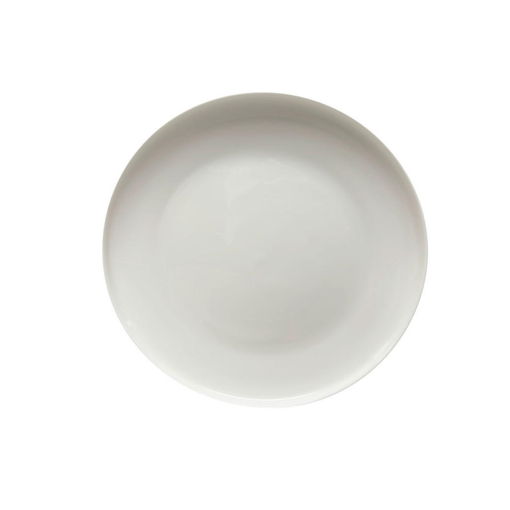 Novel MĚLKÝ TALÍŘ porcelán keramika 28 cm 1