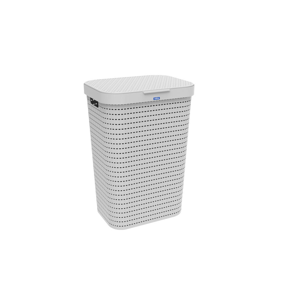 Rotho KOŠ NA ŠPINAVÉ PRÁDLO, bílá