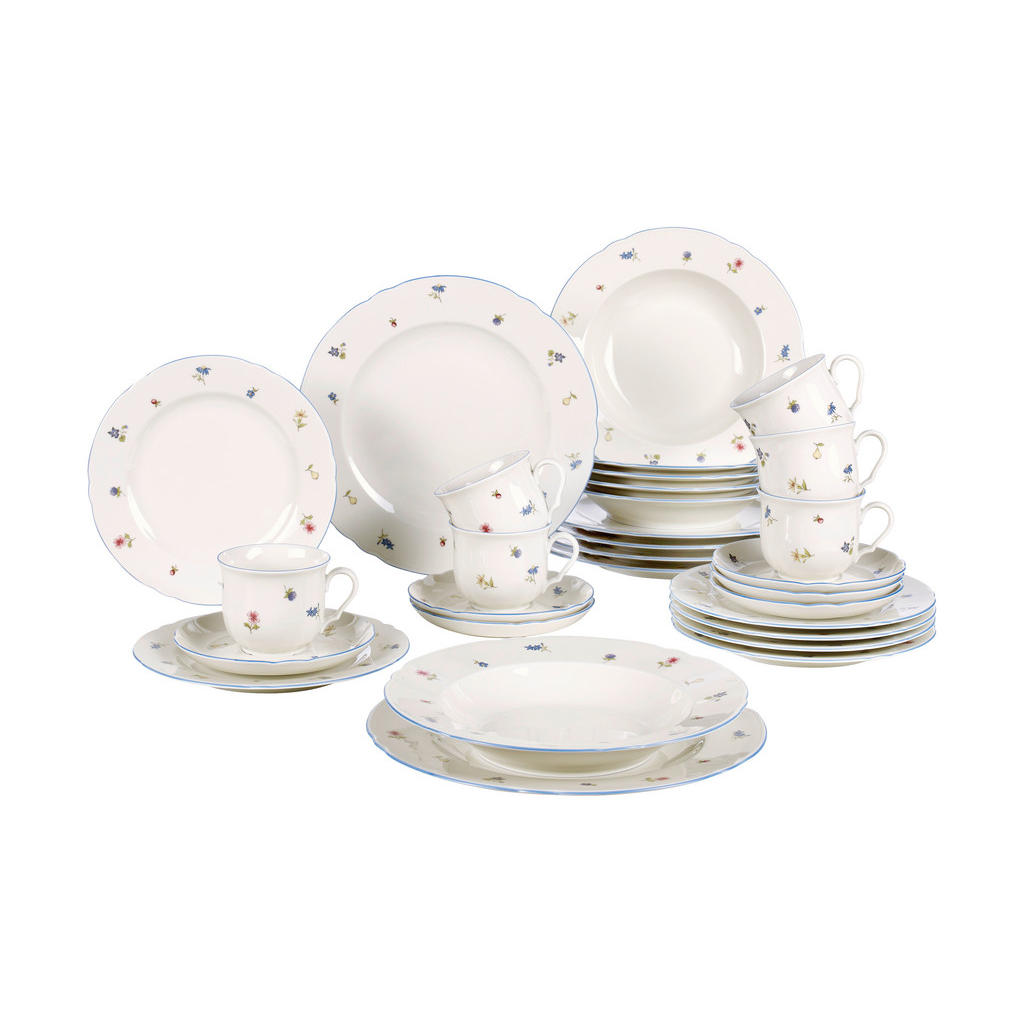 Seltmann Weiden KOMBINOVANÁ SOUPRAVA, 30dílné, porcelán 1