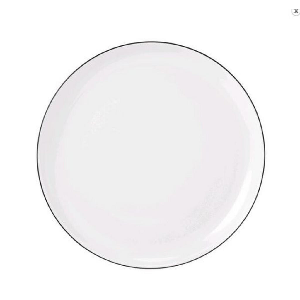 Seltmann Weiden SNÍDAŇOVÝ TALÍŘ Lido Black Line 20 cm