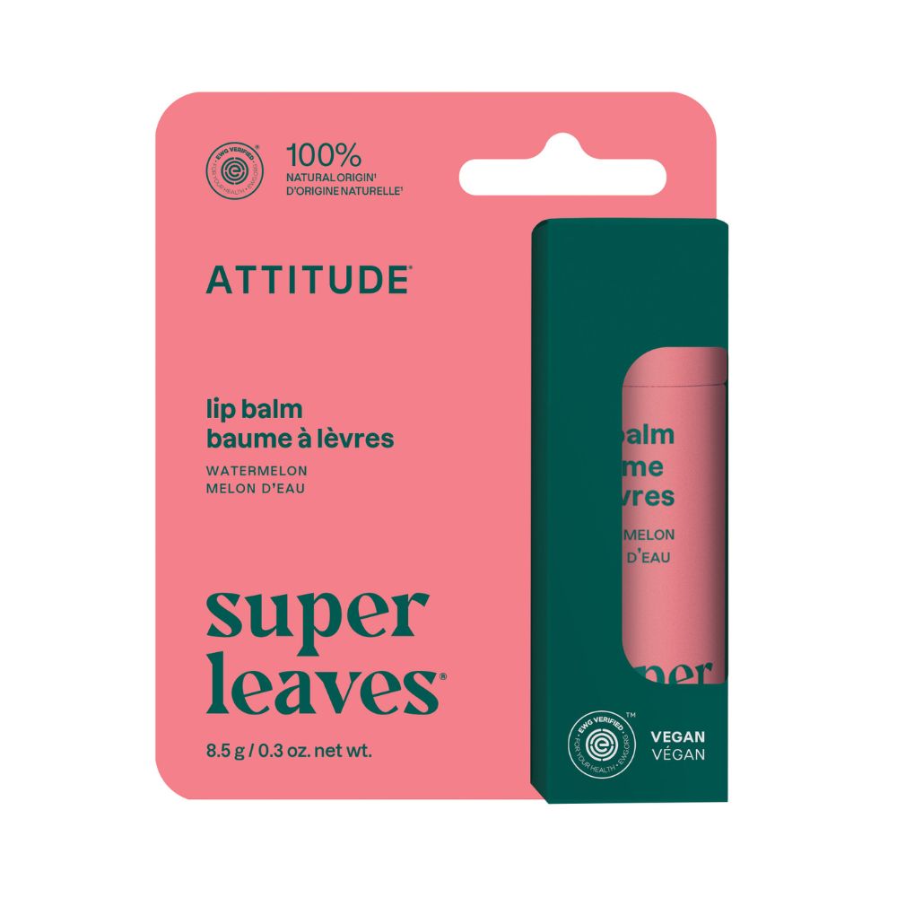 ATTITUDE Super leaves Balzám na rty s vůní melounu 8,5 g