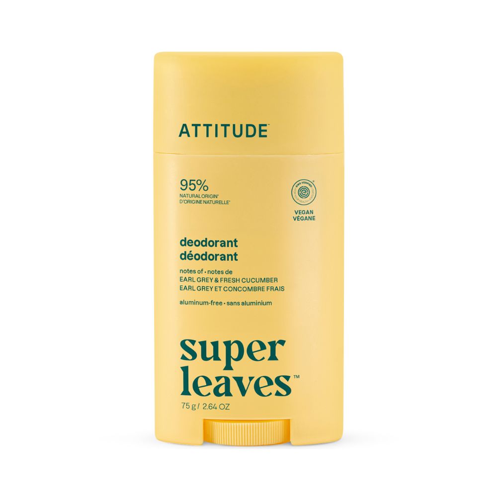 ATTITUDE Super leaves Přírodní deodorant Earl Grey & okurka 75 g