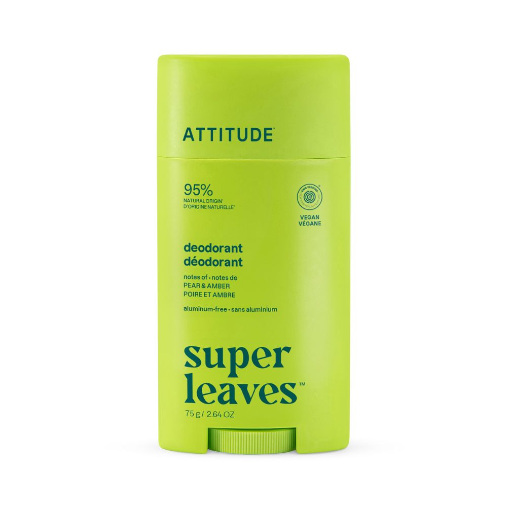 ATTITUDE Super leaves Přírodní deodorant huška & amber 75 g