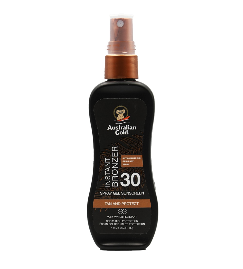Australian Gold SPF 30 Spray Gel Bronzer gel ve spreji 100 ml