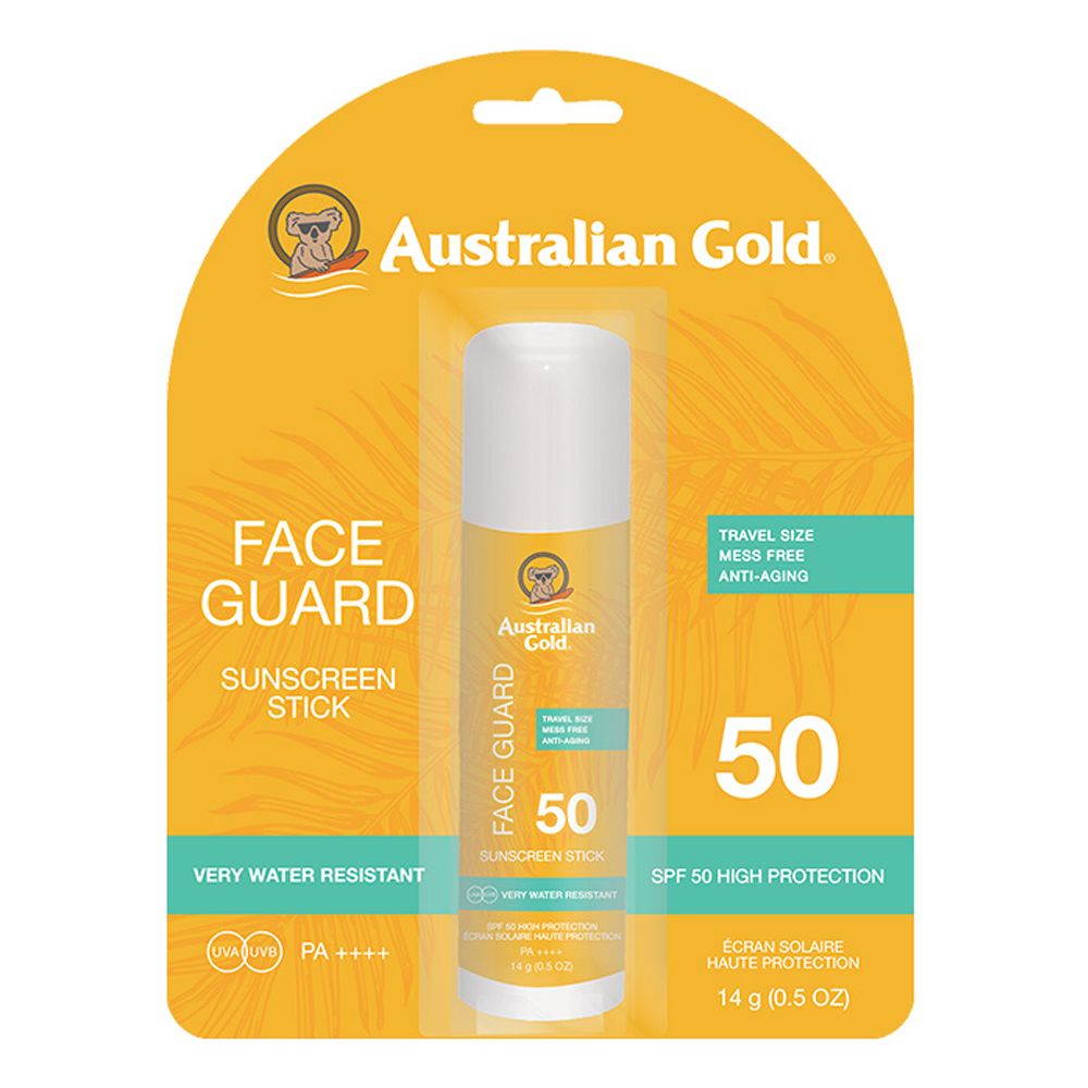 Australian Gold SPF 50 Face Guard Stick tyčinka na obličej 14 g