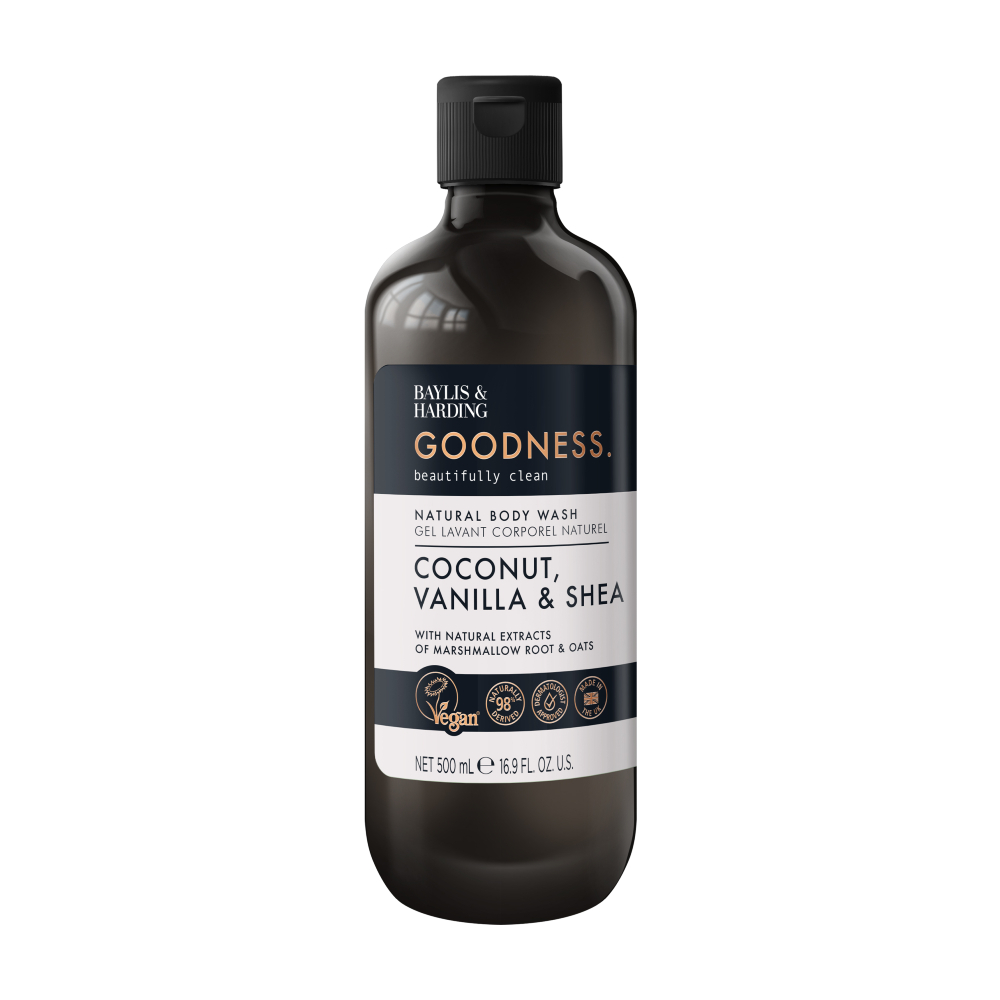 Baylis & Harding Goodness Tělové mýdlo Kokos, Vanilka & Shea 500 ml