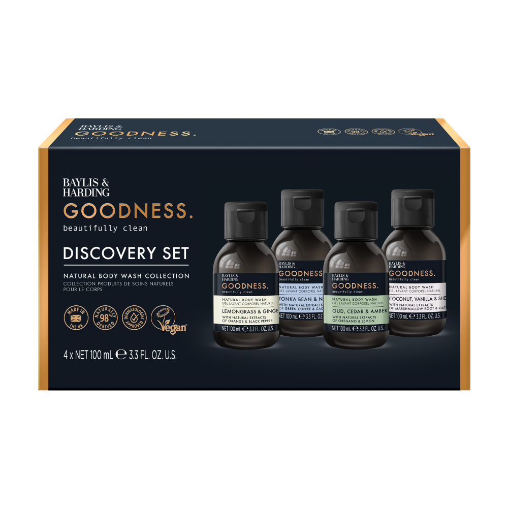 Baylis & Harding Sada sprchových gelů Goodness 4x100 ml