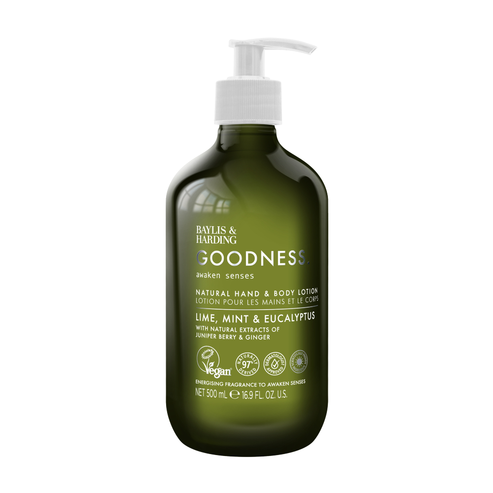 Baylis & Harding Tělové mléko Limetka, Máta & Eukalyptus 500 ml