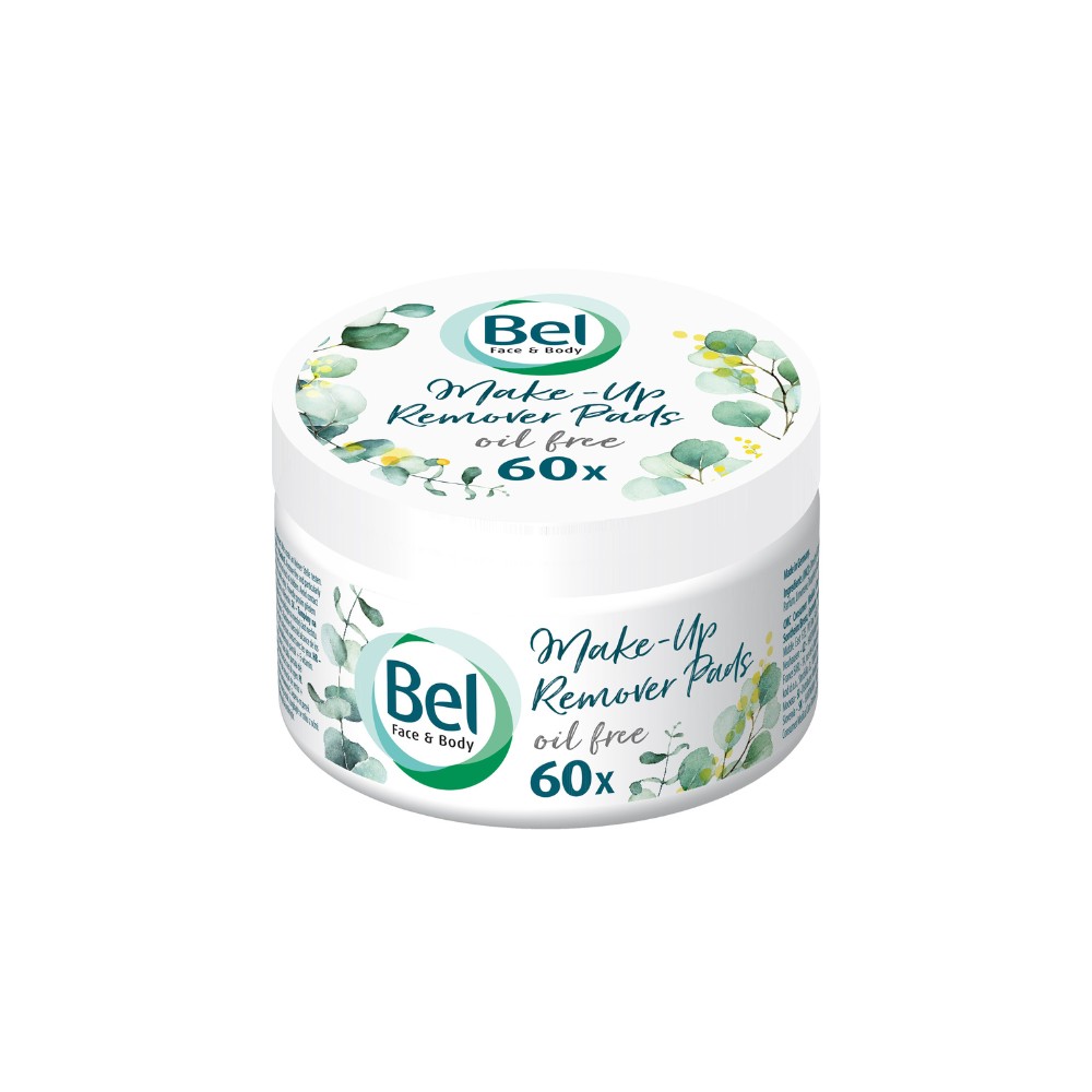 Bel Face & Body vlhčené odličovací tampony s aloe vera 60 ks
