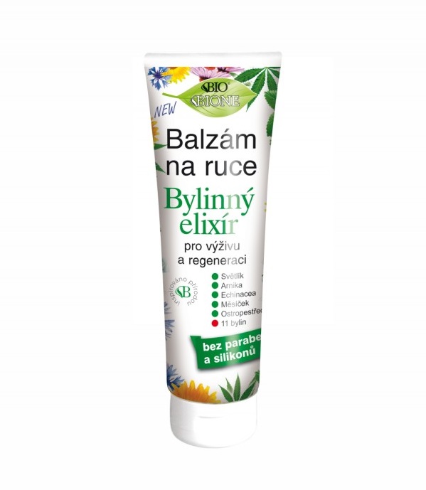 BIO BIONE Bylinný elixír Balzám na ruce 205 ml