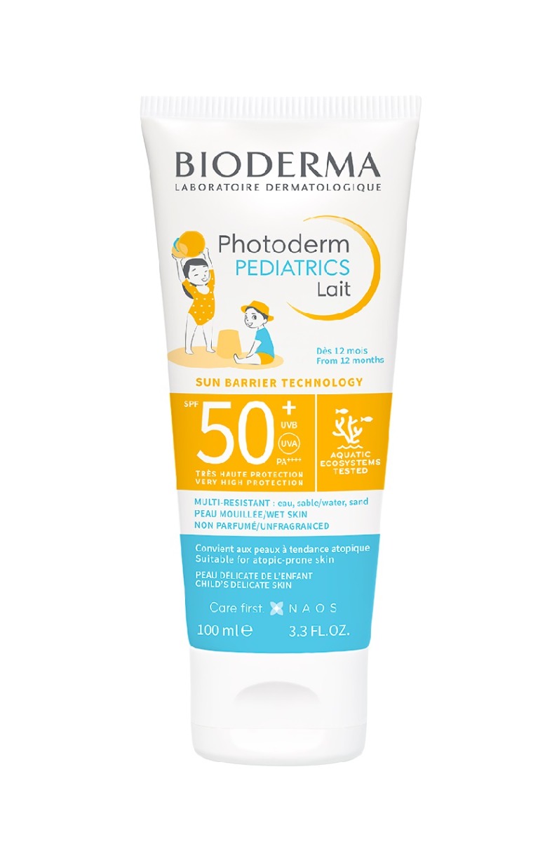 BIODERMA Pediatrics mléko SPF50+ 100 ml
