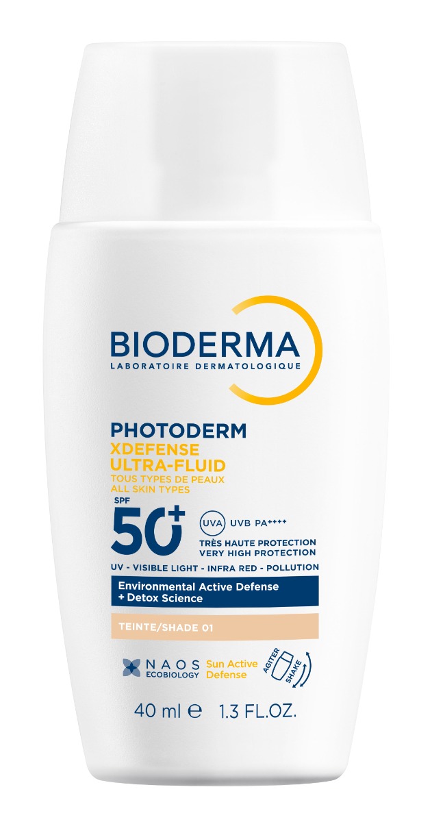 BIODERMA Photoderm XDefense ultrafluidní ochrana SPF50+ velmi světlá 40 ml