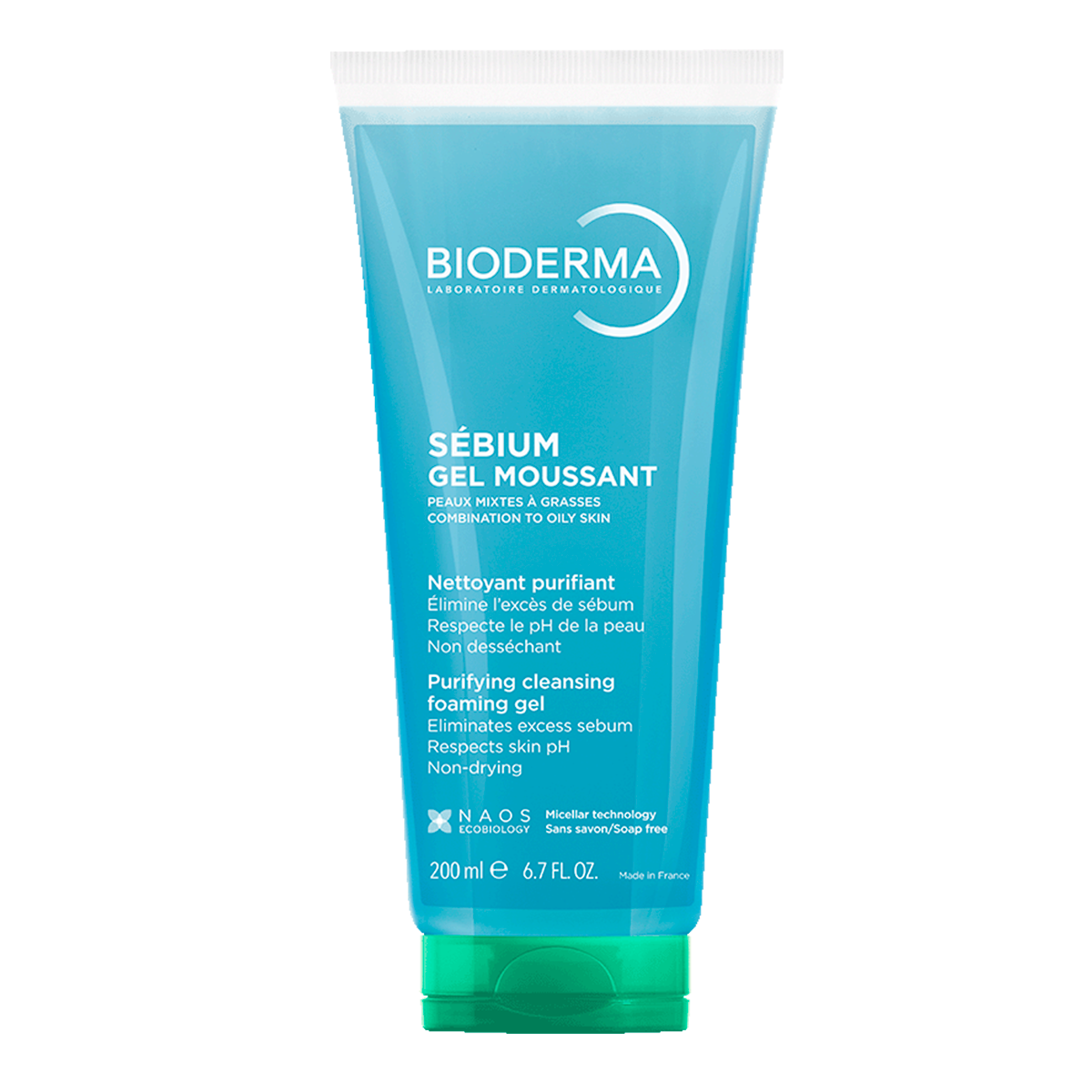 BIODERMA Sébium Gel moussant jemný čisticí gel 200 ml