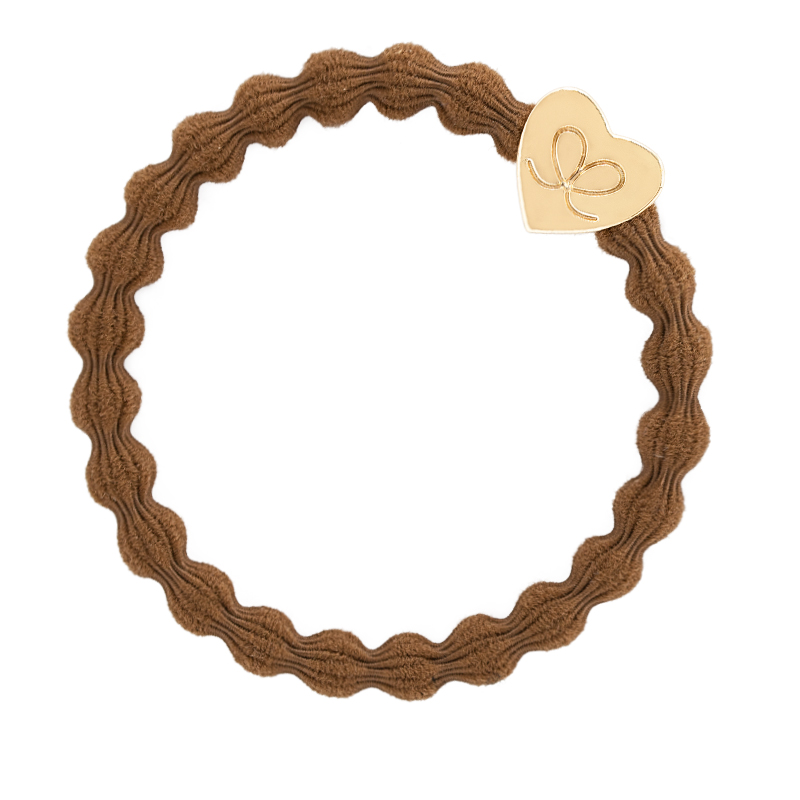 By Eloise London Gold Heart Hazle Brown (Hazle Brown)