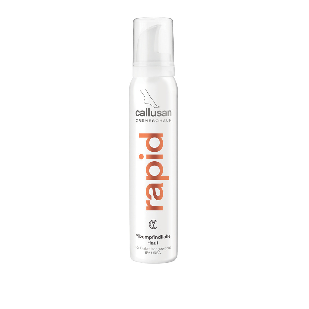 Callusan Rapid pěna na pokožku náchylnou k plísním 125 ml