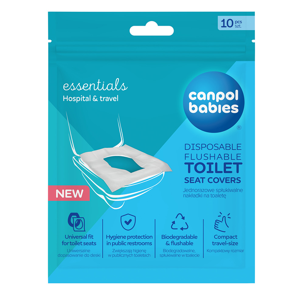 Canpol babies Hygienické jednorázové WC podložky 10 ks