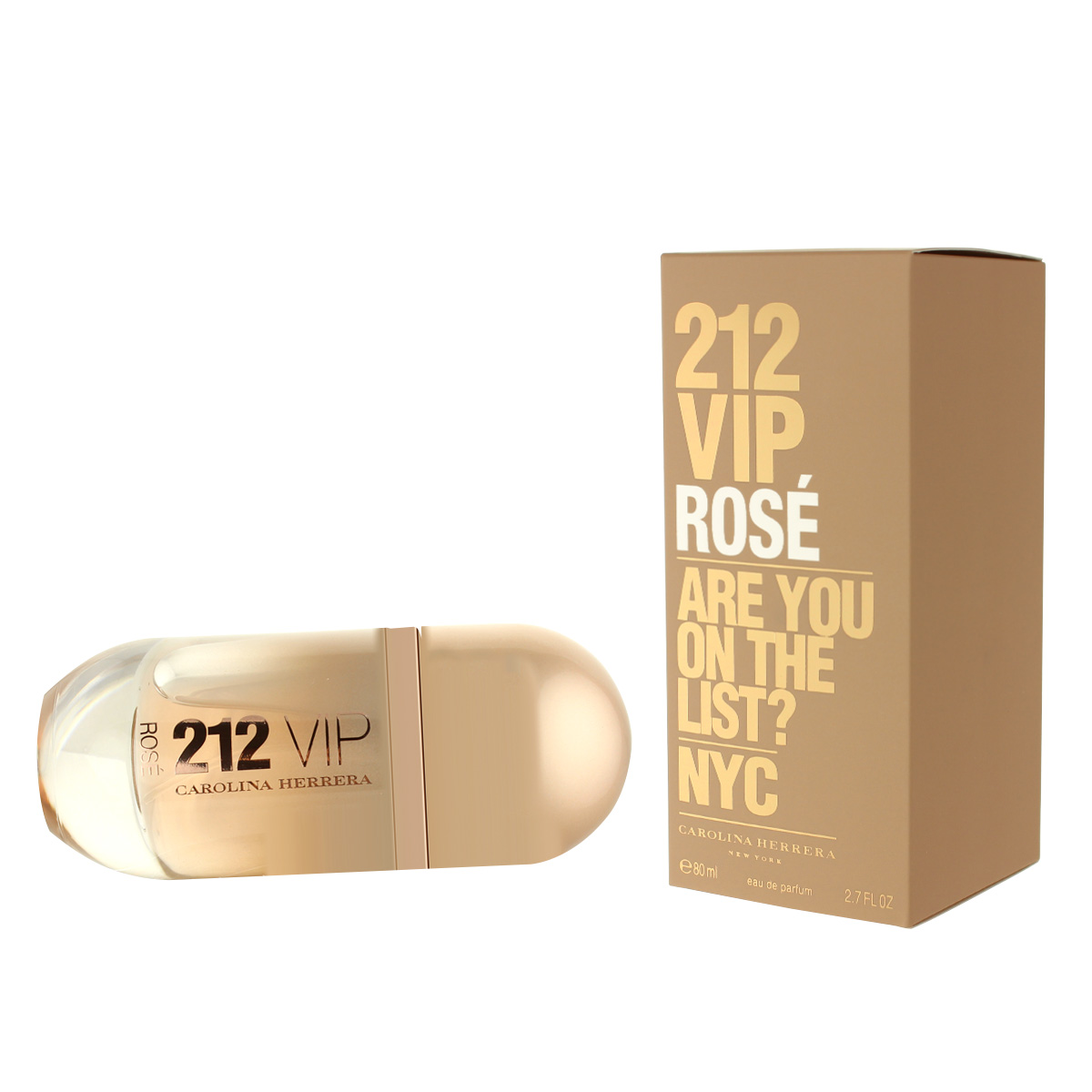 Carolina Herrera 212 VIP Rosé EDP 80 ml W (Starý obal)