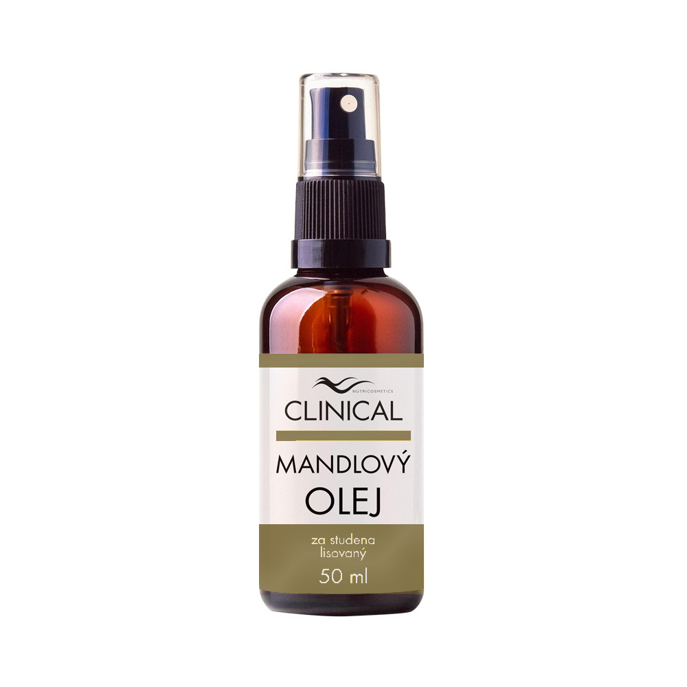 Clinical Mandlový olej za studena lisovaný 50 ml