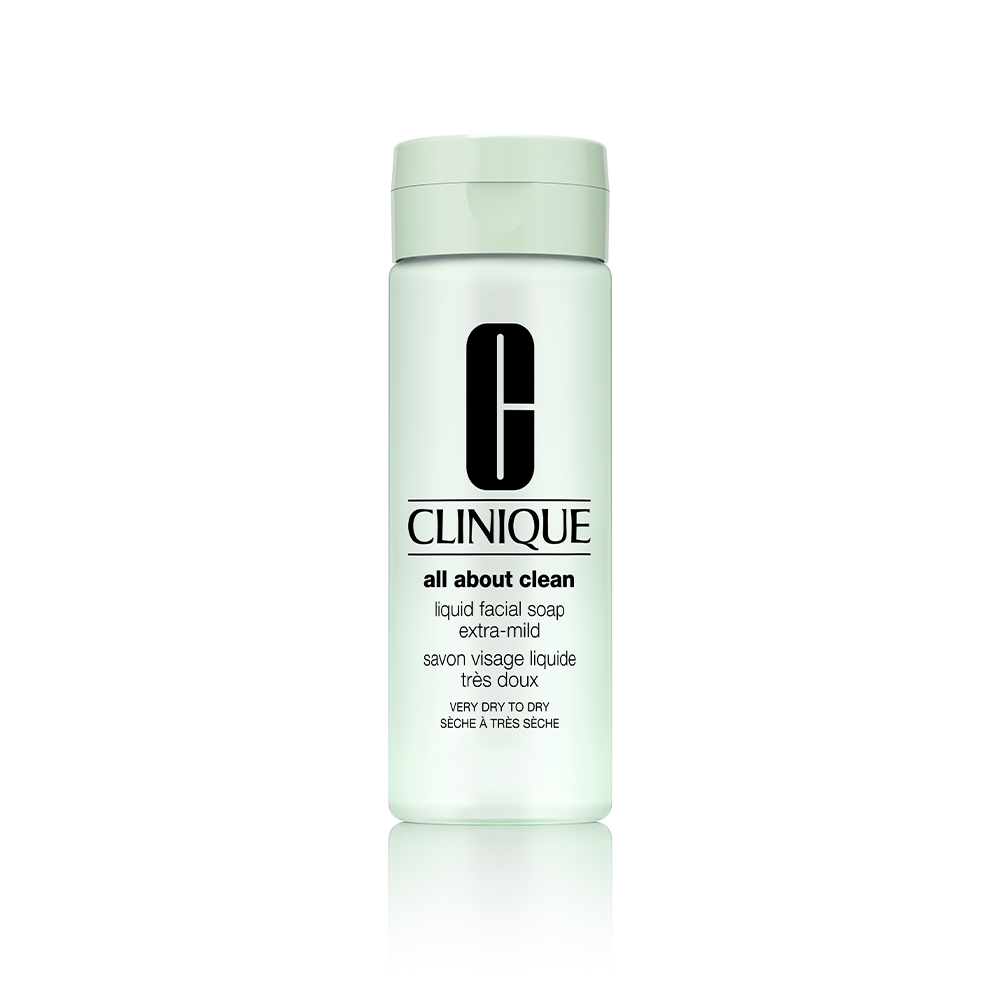 CLINIQUE All About Clean Liquid Facial Soap Extra Mild pleťové mýdlo 200 ml