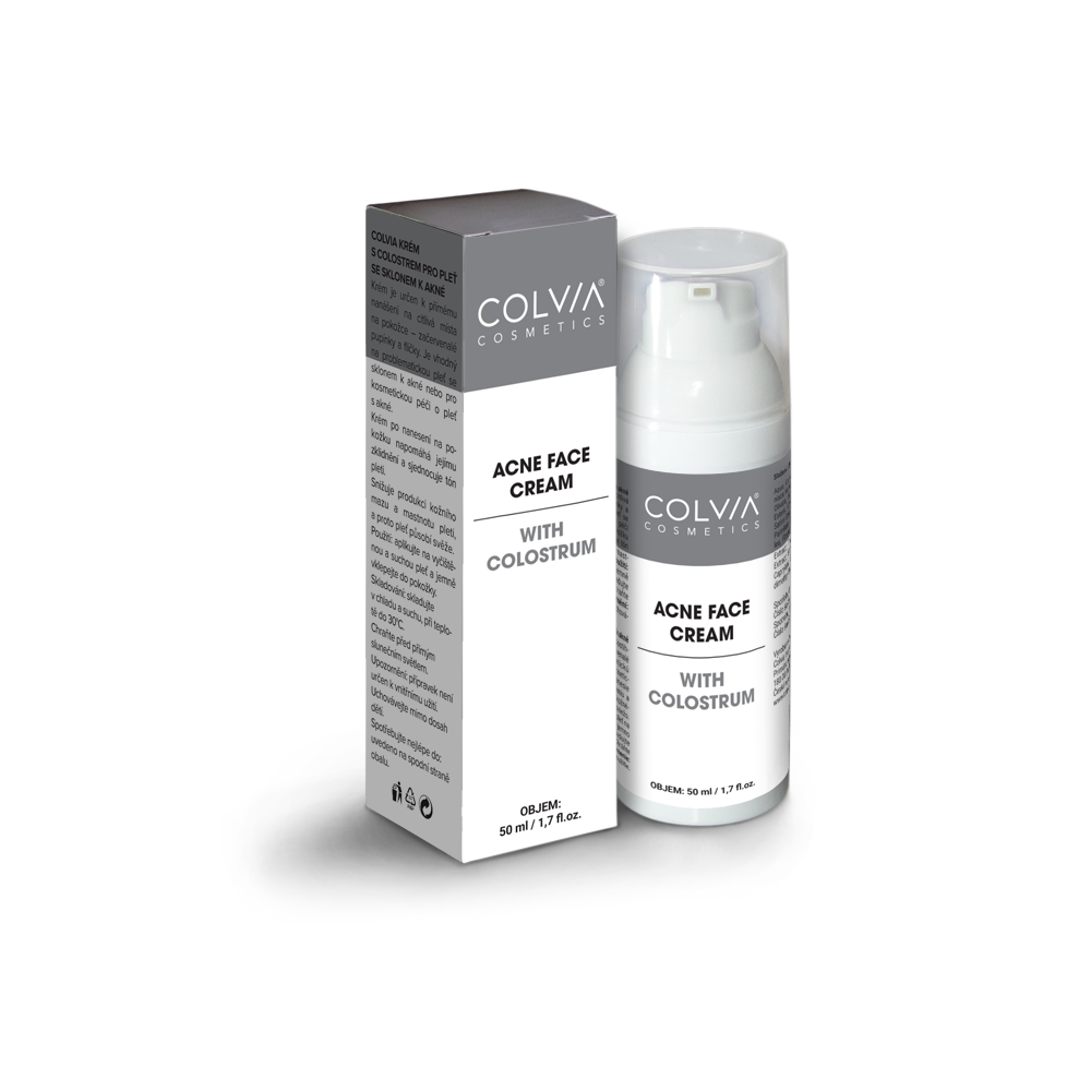 COLVIA Krém na pleť se sklonem k akné s colostrem 50 ml