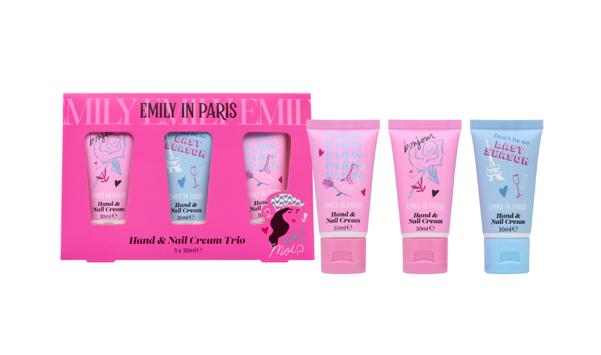 Corsair Emily in Paris sada krémů na ruce 3x30 ml