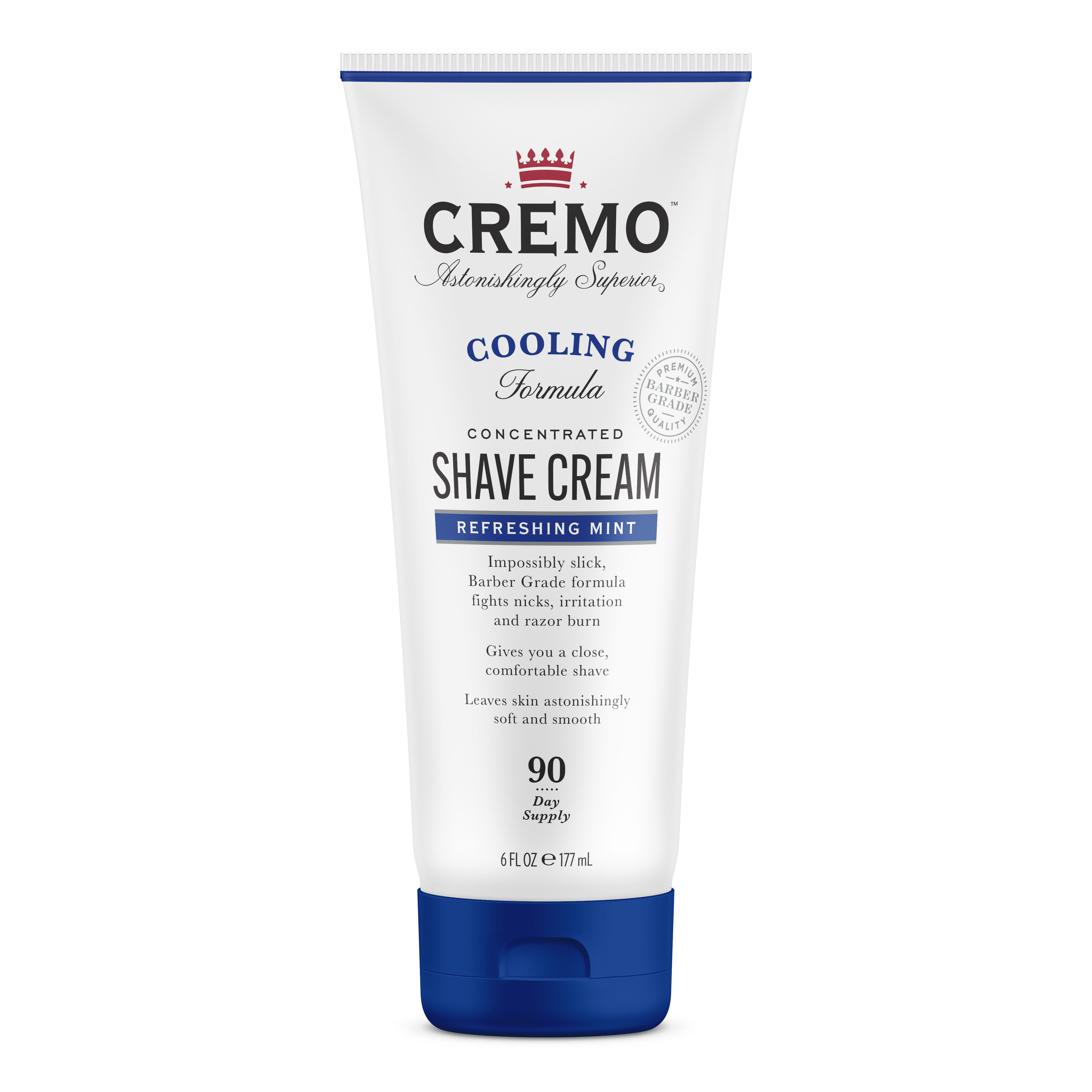 Cremo Refreshing Mint krém na holení pro muže 177 ml