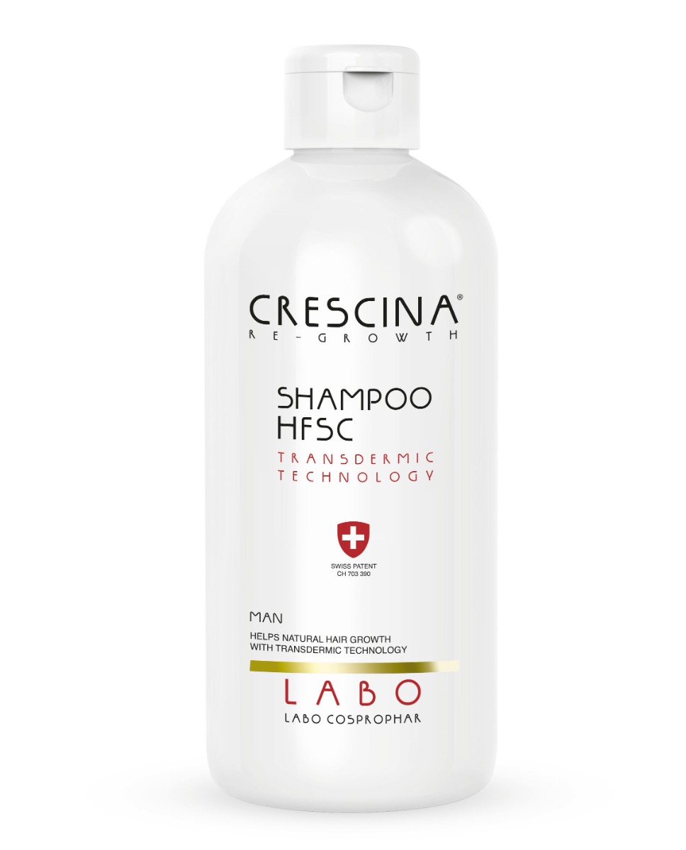 Crescina Transdermic šampon proti řídnutí vlasů muži 500 ml