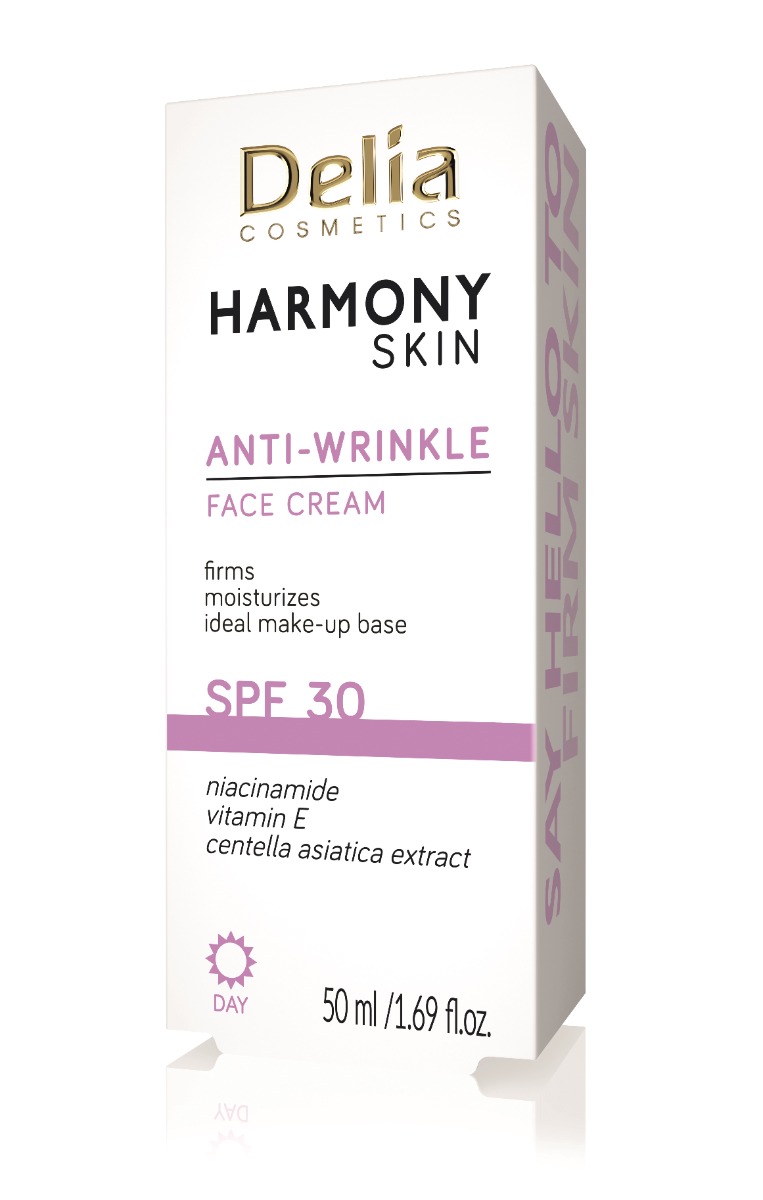 Delia Harmony Skin Krém na obličej proti vráskám SPF30 50 ml