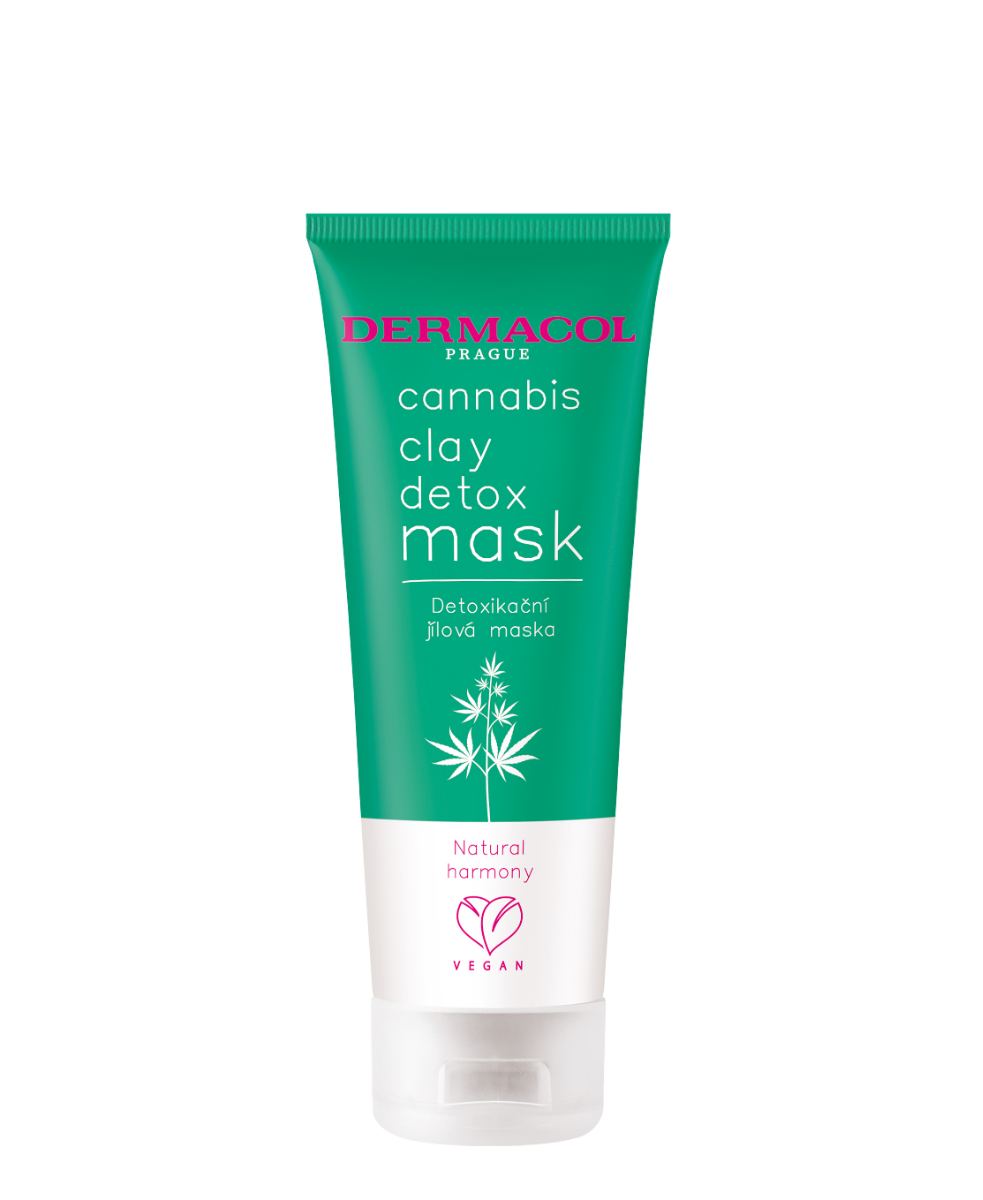 Dermacol Cannabis detoxikační jílová maska 100 ml